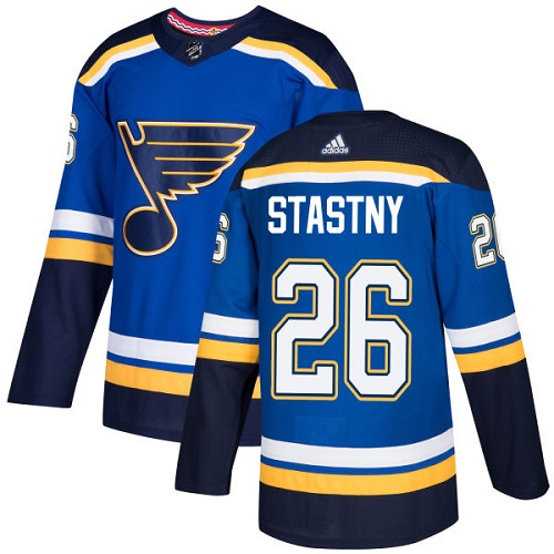 Paul Stastny Premier St. Louis Blues #26 Royal Blue Home Jersey Paul Stastny Premier St. Louis Blues #26 Royal Blue Home Jersey