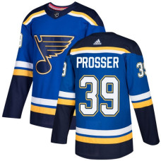 Youth Nate Prosser Authentic St. Louis Blues #39 Royal Blue Home Jersey