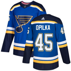 Youth Luke Opilka Authentic St. Louis Blues #45 Royal Blue Home Jersey