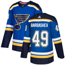Ivan Barbashev Authentic St. Louis Blues #49 Royal Blue Home Jersey