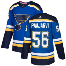 Youth Magnus Paajarvi Authentic St. Louis Blues #56 Royal Blue Home Jersey