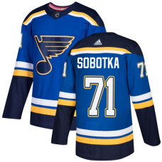 Youth Vladimir Sobotka Premier St. Louis Blues #71 Royal Blue Home Jersey