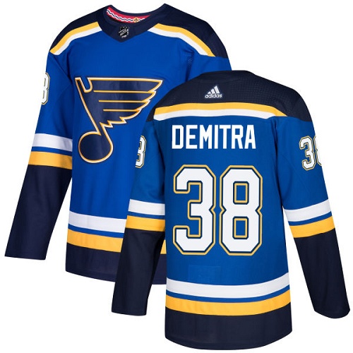 Pavol Demitra Authentic St. Louis Blues #38 Royal Blue Home Jersey Pavol Demitra Authentic St. Louis Blues #38 Royal Blue Home Jersey