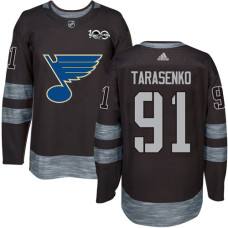 Vladimir Tarasenko Premier St. Louis Blues 1917-2017 100th Anniversary #91 Black Jersey