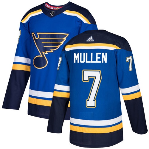 Youth Joe Mullen Premier St. Louis Blues #7 Royal Blue Home Jersey Youth Joe Mullen Premier St. Louis Blues #7 Royal Blue Home Jersey