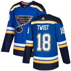 Youth Tony Twist Authentic St. Louis Blues #18 Royal Blue Home Jersey