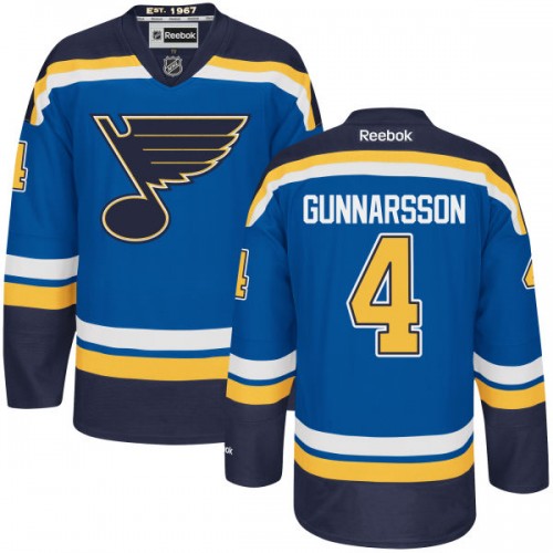 Kid's St. Louis Blues Carl Gunnarsson Authentic Home Navy Blue Jersey Kid's St. Louis Blues Carl Gunnarsson Authentic Home Navy Blue Jersey