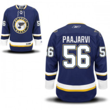 Magnus Paajarvi St. Louis Blues Authentic Alternate Navy Blue Jersey