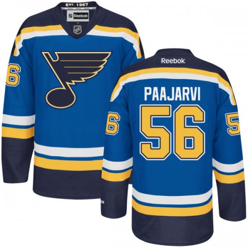Kid's St. Louis Blues Magnus Paajarvi Authentic Home Navy Blue Jersey Kid's St. Louis Blues Magnus Paajarvi Authentic Home Navy Blue Jersey