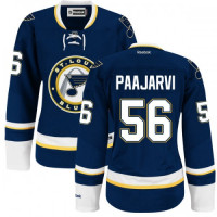 Magnus Paajarvi St. Louis Blues Women's Premier Alternate Royal Blue Jersey