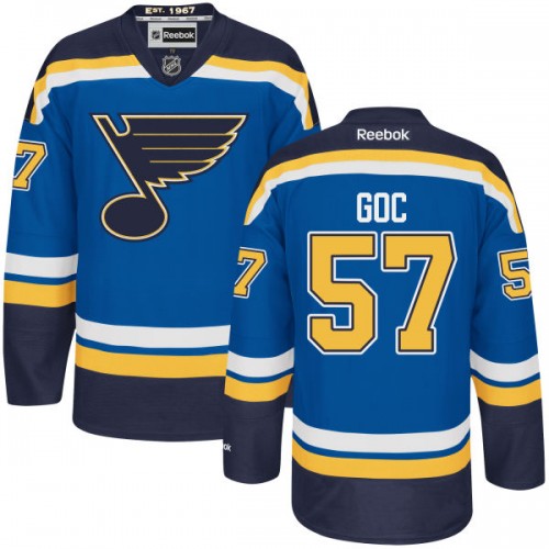 Kid's St. Louis Blues Marcel Goc Authentic Home Navy Blue Jersey Kid's St. Louis Blues Marcel Goc Authentic Home Navy Blue Jersey