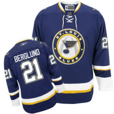 Patrik Berglund St. Louis Blues Premier Third Navy Blue Jersey