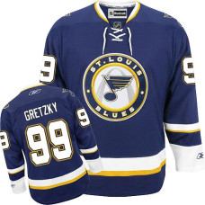 Wayne Gretzky St. Louis Blues Premier Third Navy Blue Jersey