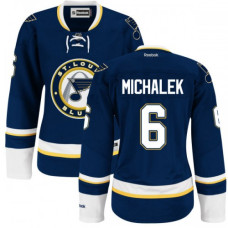 Zbynek Michalek St. Louis Blues Women's Authentic Alternate Royal Blue Jersey